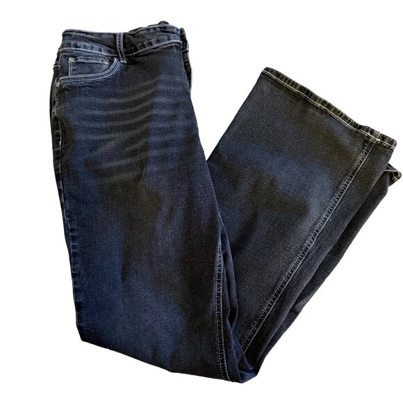 Bloom Chic Women's Sz 16 Washed Black Boot Cut Jeans - Picture 3 of 5